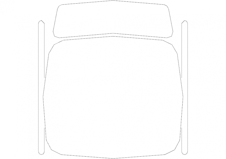 Bureau DWG - Chaise 15 - ACCA software
