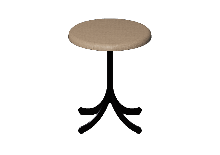Sillas 3D - Taburete con base de acero - Atlas - 20711-... Sillas 3D - Taburete con base de acero - Atlas - 20711-...