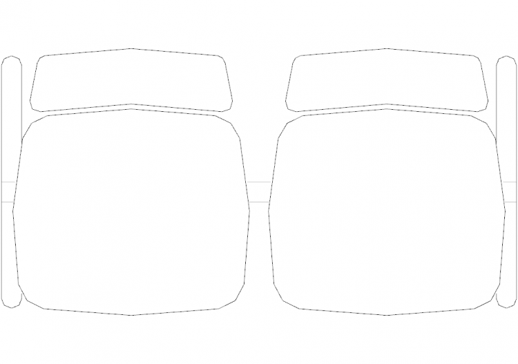 Bureau DWG - Chaise 17 - ACCA software