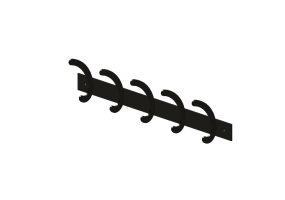 Accessori 3D - Appendiabiti in acciaio - Atlas - 20784 - 26