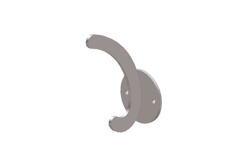Accesorios 3D - Perchero de acero - Atlas - 20781 - 20 -... Accesorios 3D - Perchero de acero - Atlas - 20781 - 20 -...