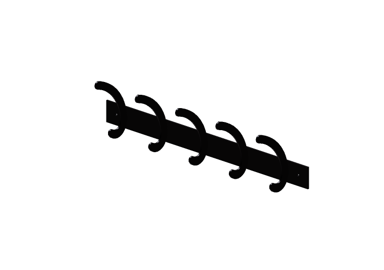 Accesorios 3D - Perchero de acero - Atlas - 20784 - 22 -... Accesorios 3D - Perchero de acero - Atlas - 20784 - 22 -...