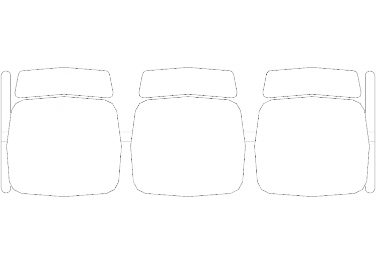 Bureau DWG - Chaise 21 - ACCA software