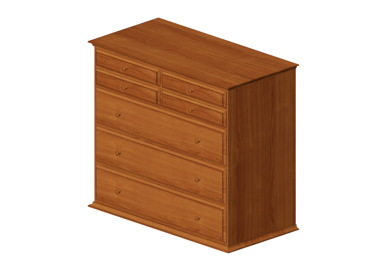 Wardrobes and Cabinets 3D - Cabinet with four drawers -... Wardrobes and Cabinets 3D - Cabinet with four drawers -...