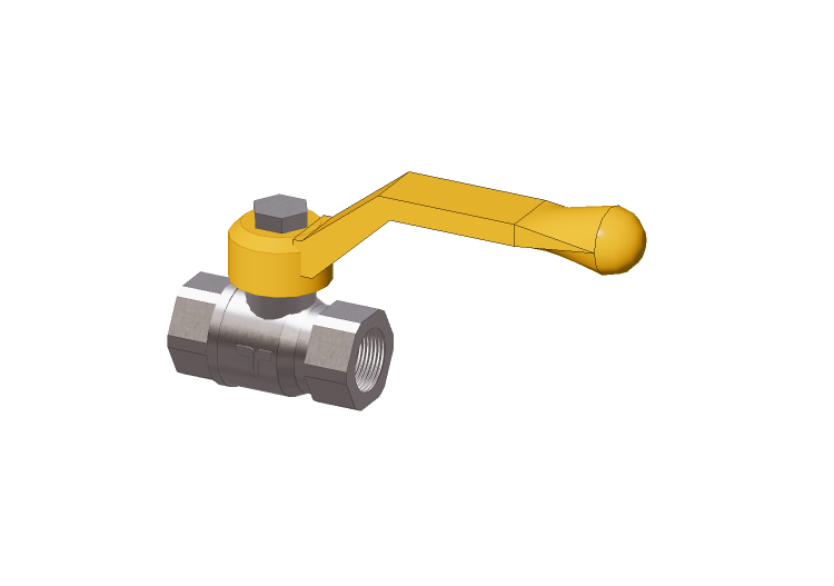 Valvole a sfera GAS DN08 (1/4") - 2200G - 221 0024 - TIEMME Valvole a sfera GAS DN08 (1/4") - 2200G - 221 0024 - TIEMME