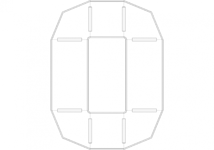 Office DWG - Type 1 Table 10 - ACCA software