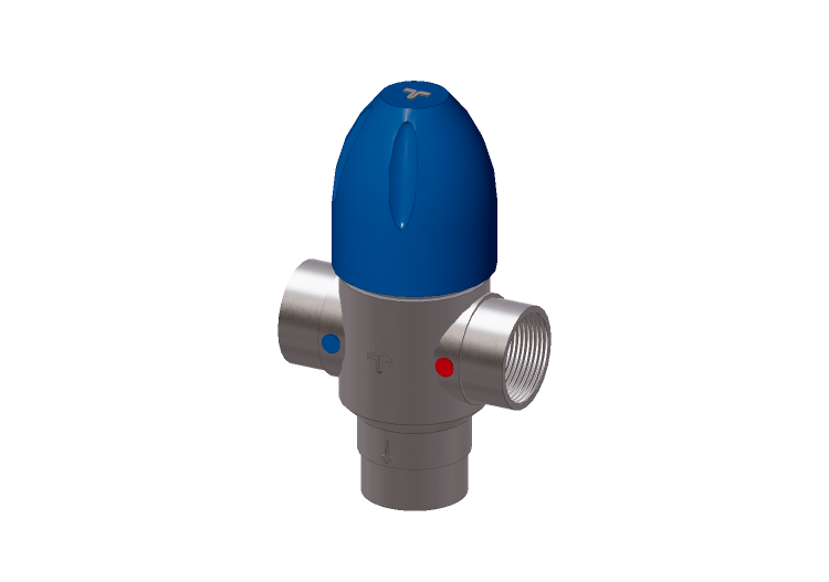 Thermomischer DN20 (3/4") - 4737 - 320 0037 - TIEMME Thermomischer DN20 (3/4") - 4737 - 320 0037 - TIEMME