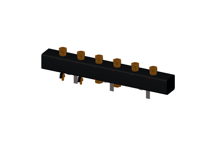 Boiler-room Manifold, 3-way - 5538G3M6 - 557 0488 - TIEMME Boiler-room Manifold, 3-way - 5538G3M6 - 557 0488 - TIEMME