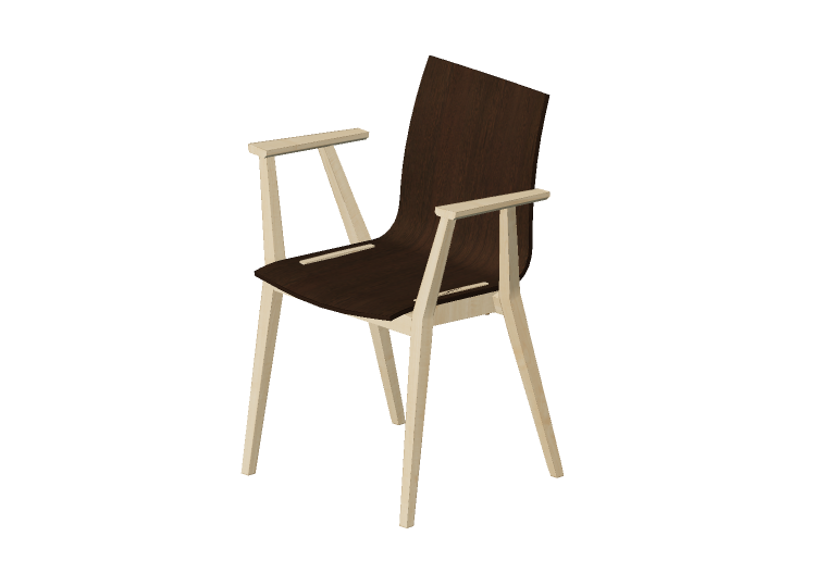 Chaises 3D - Chaise en bois - Ton - 321/700 - TON Chaises 3D - Chaise en bois - Ton - 321/700 - TON