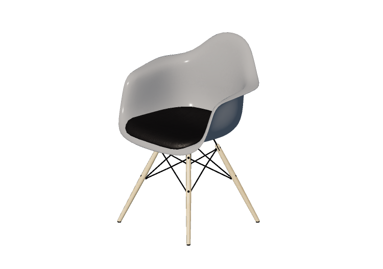 3D Sessel und Sofas - Sessel aus Fiberglas - Vitra - Eames... 3D Sessel und Sofas - Sessel aus Fiberglas - Vitra - Eames...