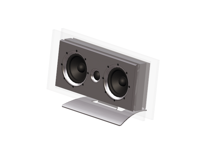 Audio - Video 3D - Speakers with shelf - Waterfall Audio -... Audio - Video 3D - Speakers with shelf - Waterfall Audio -...