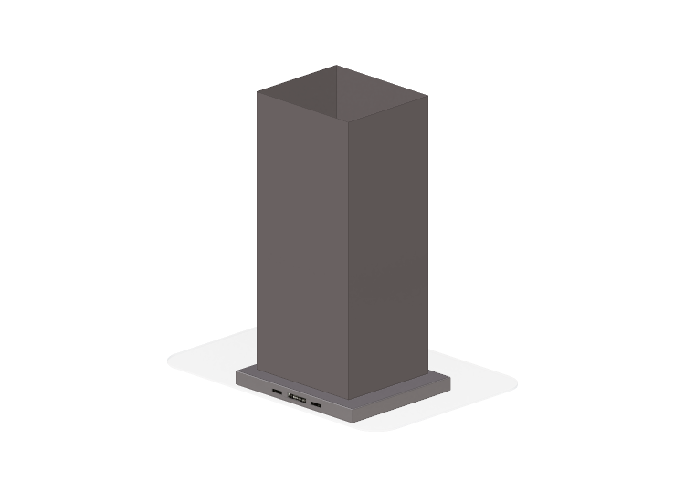 3D Electrical Appliances - Island Kitchen hood 36' -... 3D Electrical Appliances - Island Kitchen hood 36' -...