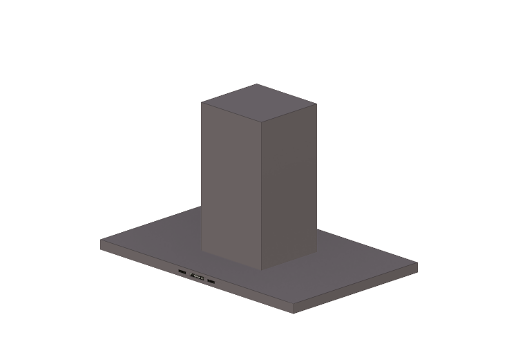 3D Electrical Appliances - Island Kitchen hood 42'' -... 3D Electrical Appliances - Island Kitchen hood 42'' -...