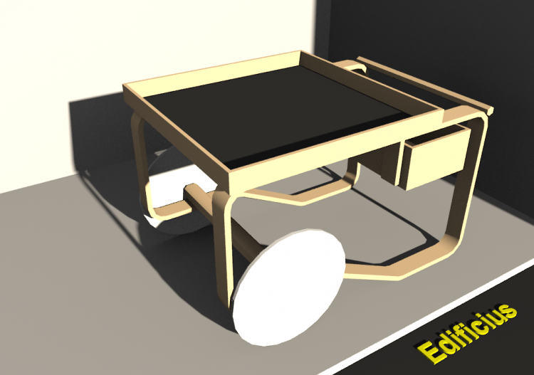 Modelos 3D - Carrito 1 - ACCA software