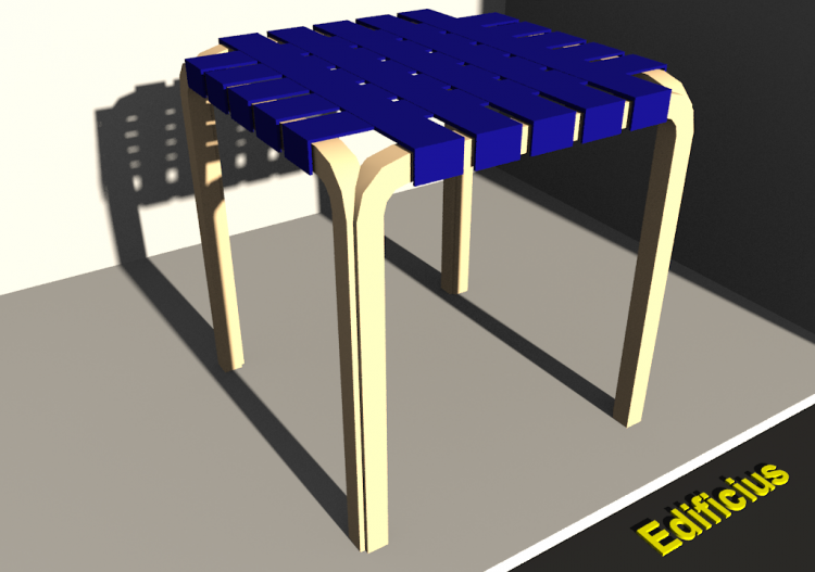 Modèles 3D - Table basse 2 - ACCA software