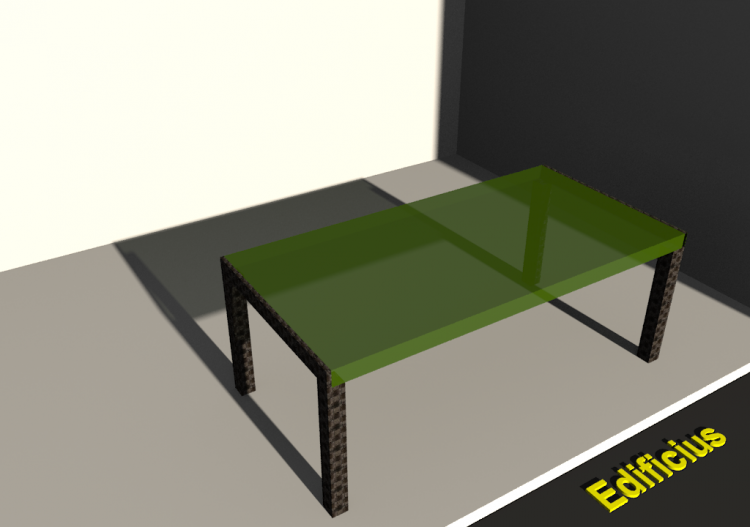 Modelos 3D - Mesa 1 - ACCA software