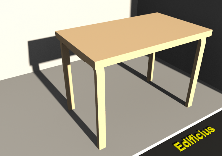 3D Models - Table 2 - ACCA software