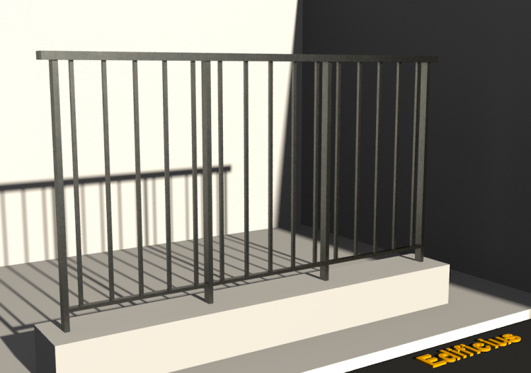 3D Geländer - Balustrade [VA] - ACCA software