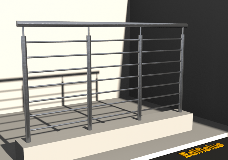 3D Railings - Round pipe [VM] - ACCA software