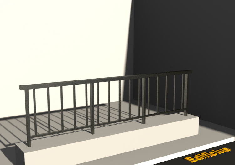 3D Geländer - Balustrade [VA] - ACCA software