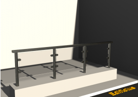 3D Railings - Balustrade [VM] - Glass Panel