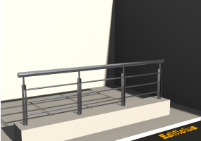 3D Railings - Double plate [VM]