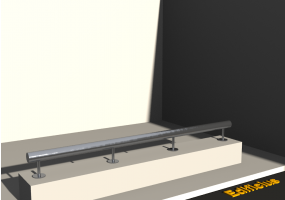 Main courante 3D - Tube rond [FV]