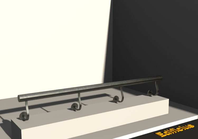 3D Handlauf - Förmig [F] - ACCA software