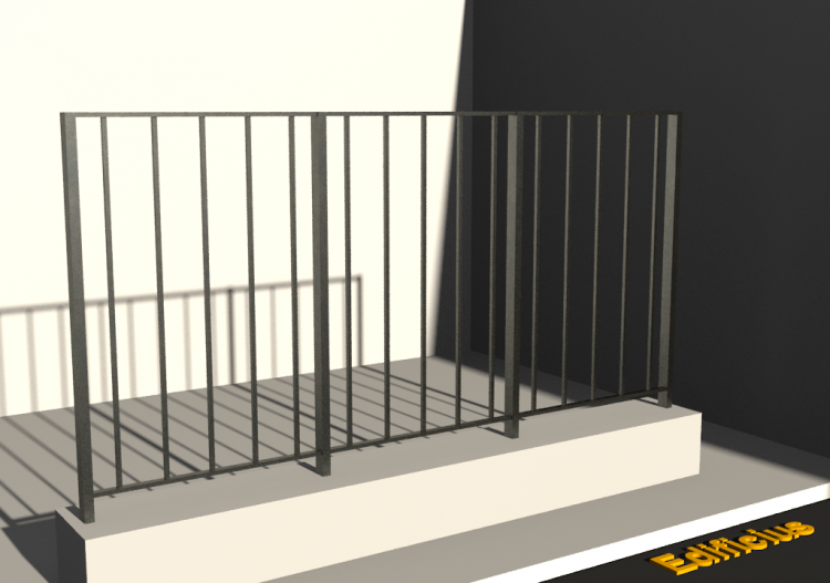 3D Fence - Stringers - ACCA software