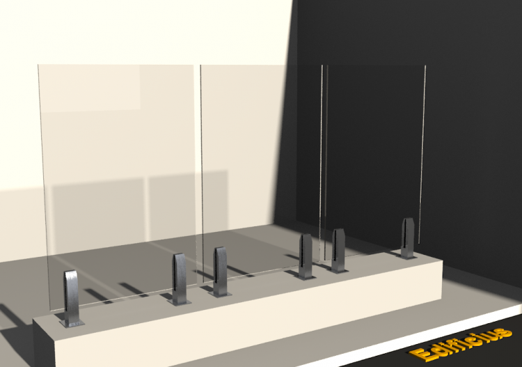 Vallado 3D - Vidrio - ACCA software