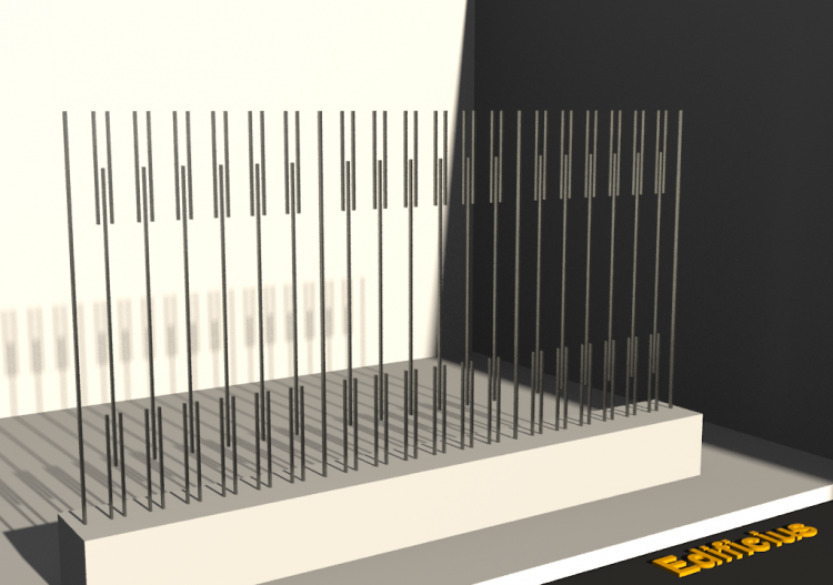Inferriate 3D - Doppio paletto - ACCA software