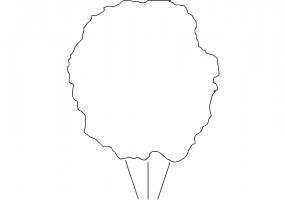 DWG Bäume - Baum (13)