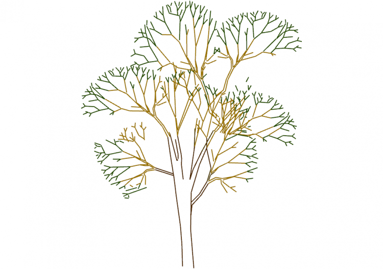 DWG Bäume - Baum (19) - ACCA software