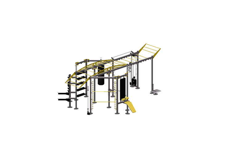 Fitness 3D - Ironqube XL - Gym80 - 4447 - Gym 80 Fitness 3D - Ironqube XL - Gym80 - 4447 - Gym 80
