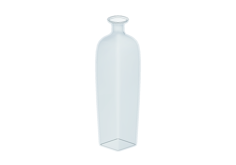3D Zubehör - Karaffe aus Glas - Kare - 55247 - Kare 3D Zubehör - Karaffe aus Glas - Kare - 55247 - Kare