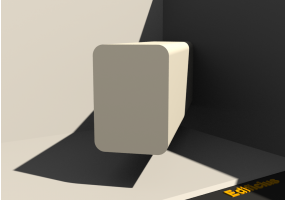 3D Profil - Profil [RA] 350x500x50mm