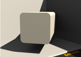 3D Profil - Profil [RA] 400x400x50mm