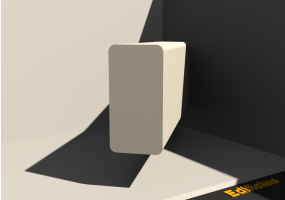 3D Profil - Profil [RA] 400x800x50mm