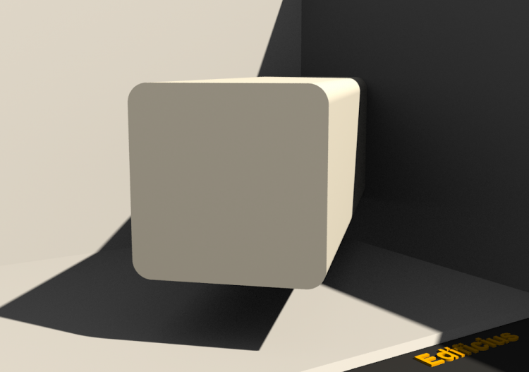 Perfil 3D - Perfil [RB] 500x500x50mm - ACCA software