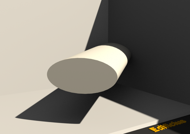 3D Profil - Profil [E] 300x150mm - ACCA software