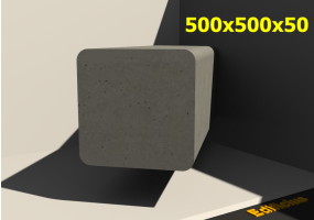 500x500x50