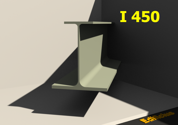 3D Profile - I 450 - ACCA software
