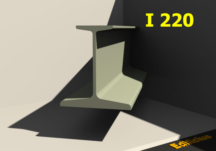 Profilés 3D - I 220 - ACCA software