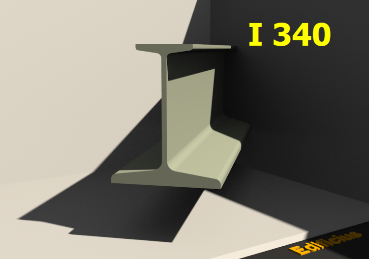 3D Profile - I 340 - ACCA software