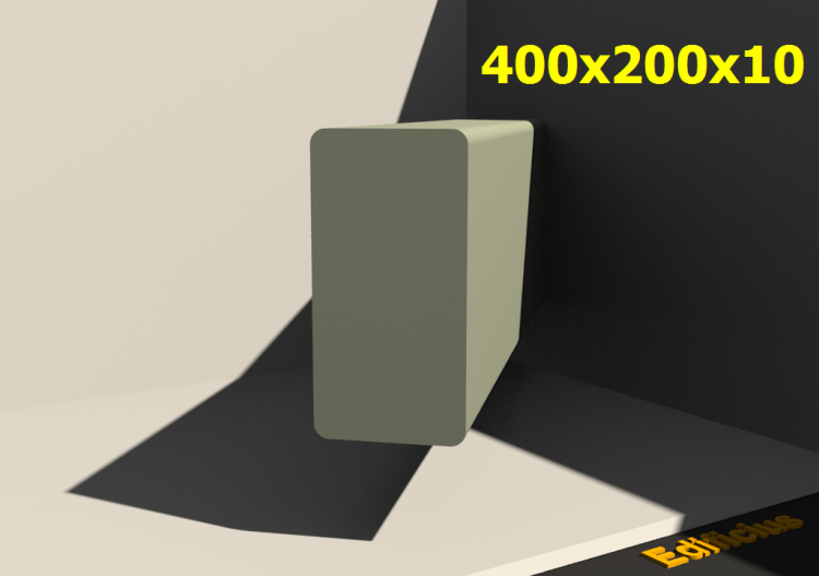 Perfilados 3D - 400x200x10 - ACCA software