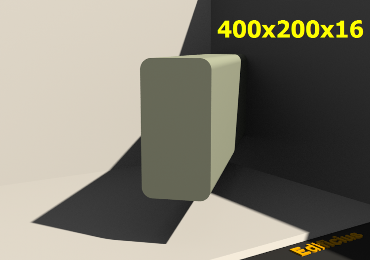 3D Profile - 400x200x16 - ACCA software