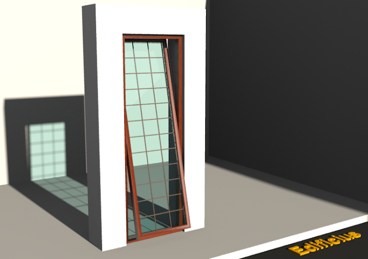 3D Tür/Fenster - DF[R] 1DF - ACCA software