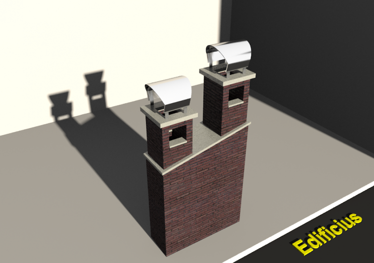 3D Chimneys - Masonry (04) - ACCA software