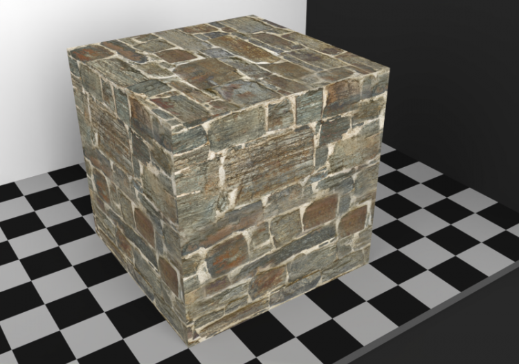 Stone Textures - Splitted stone (09) - ACCA software