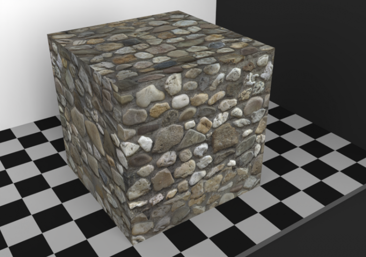 Textura pedra - Pedra biselada (01) - ACCA software
